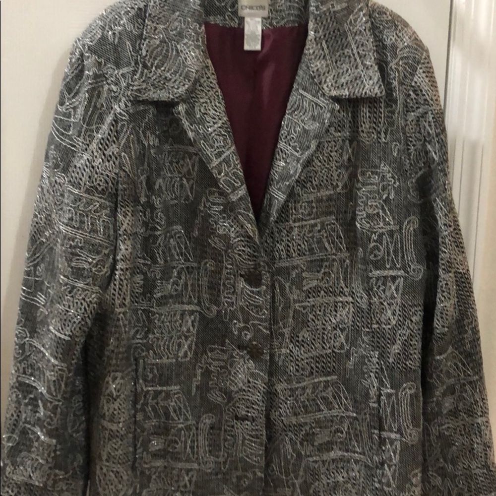 Chico’s lined blazer